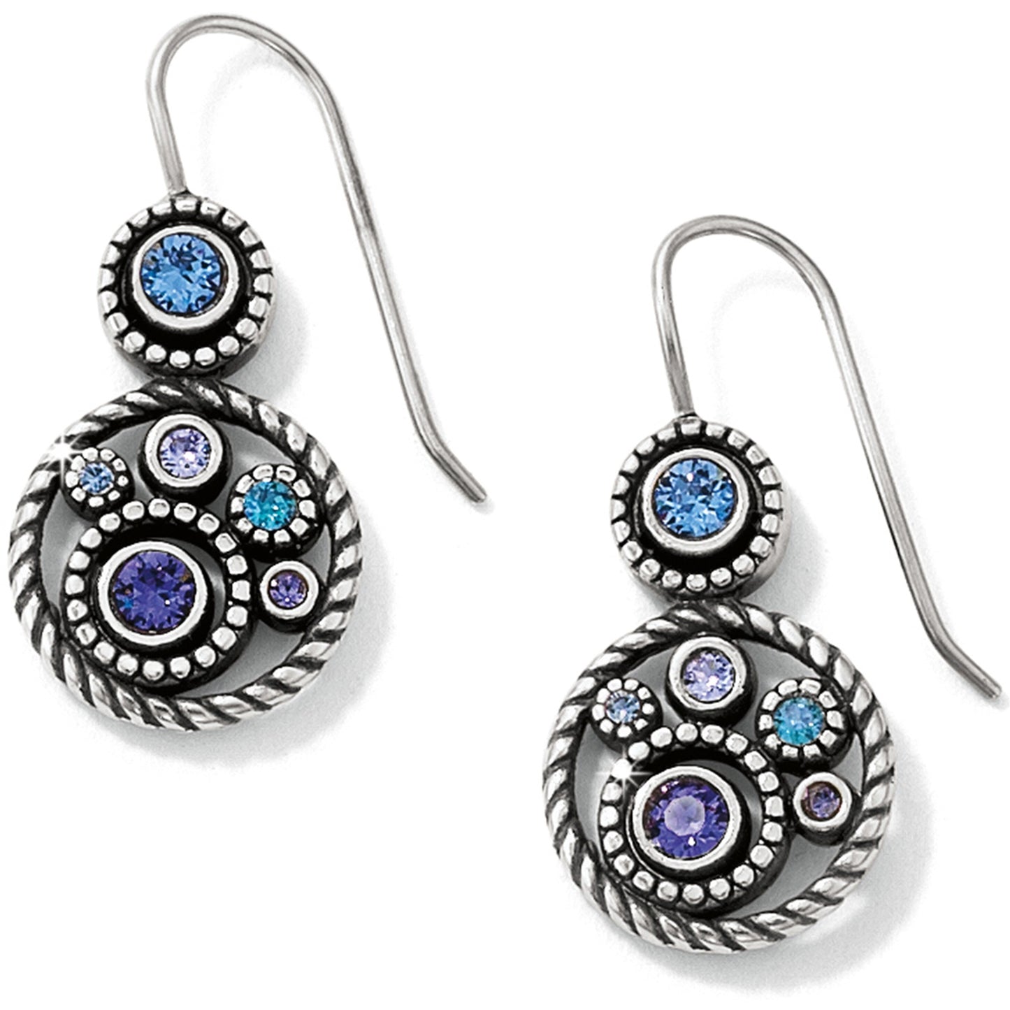 TNZ Halo French Wire Earrings - JE9663