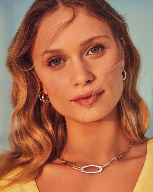 ADELINE CHAIN NECKLACE MIXED METAL