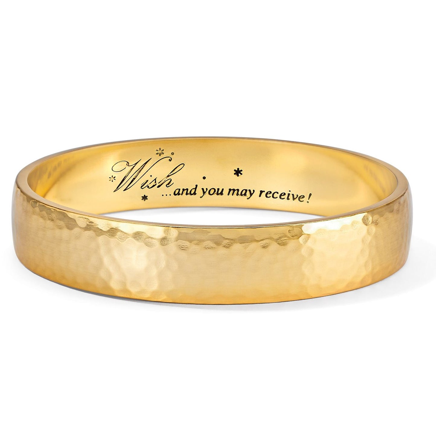Apollo GB Gold Thick Bangle - She Chester