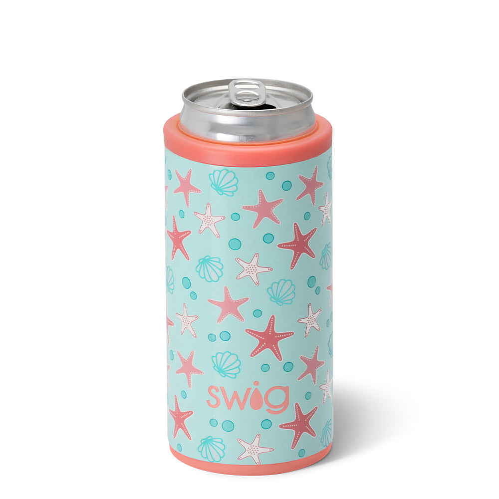 Skinny Can Cooler 12oz - Starfish