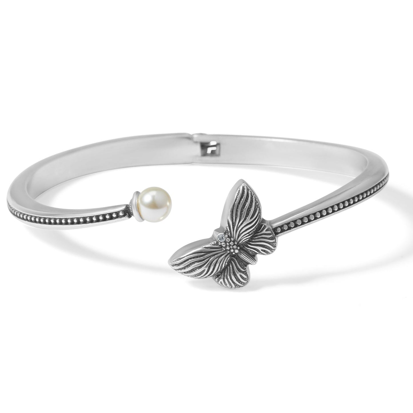 Bloom Butterfly Pearl Bracelet - She Chester