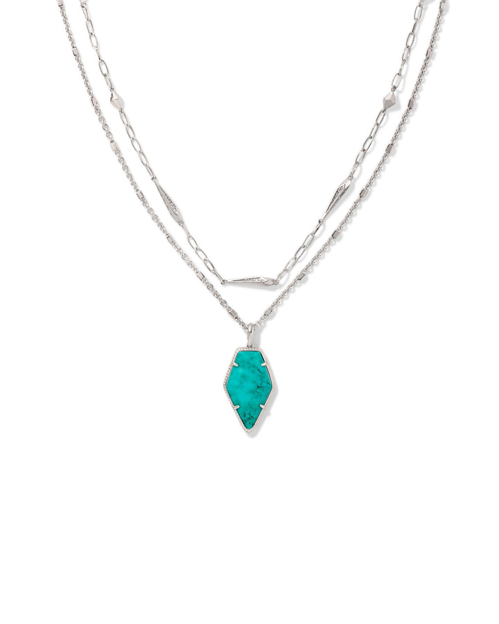 Framed Tessa Rhod Varegiated Turq