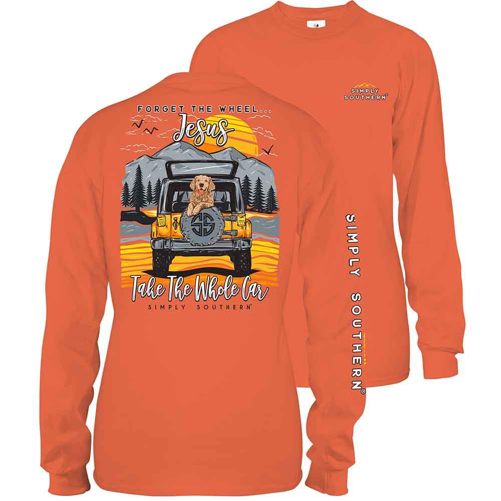 SS Jesus Take the Wheel Long Sleeve Final Sale
