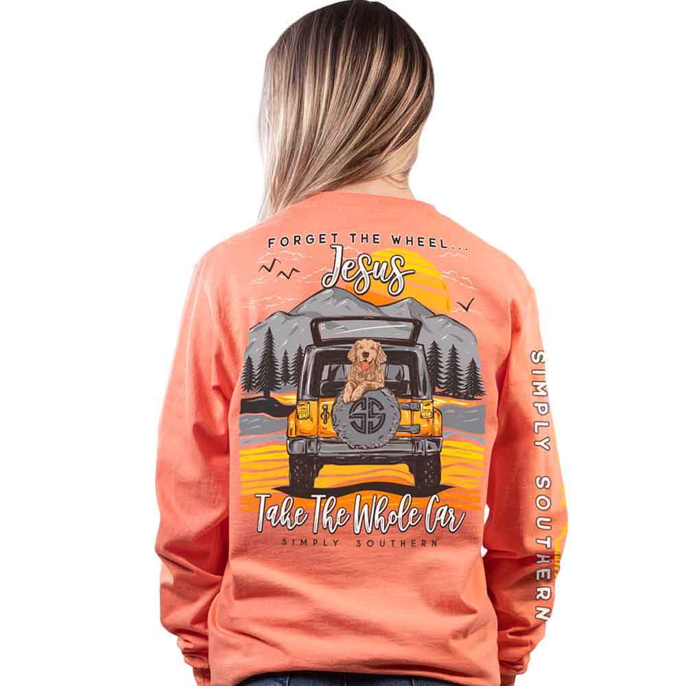 SS Jesus Take the Wheel Long Sleeve Final Sale