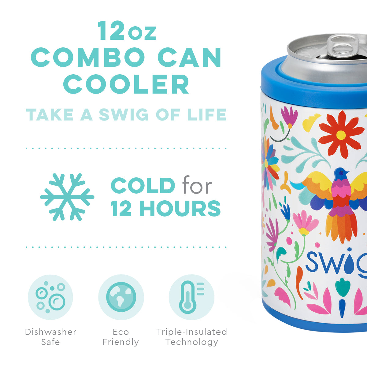 Viva Fiesta Can & Bottle Cooler