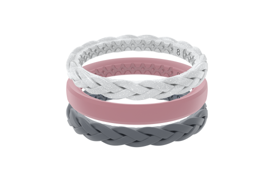 Stackable Serenity Groove Ring -