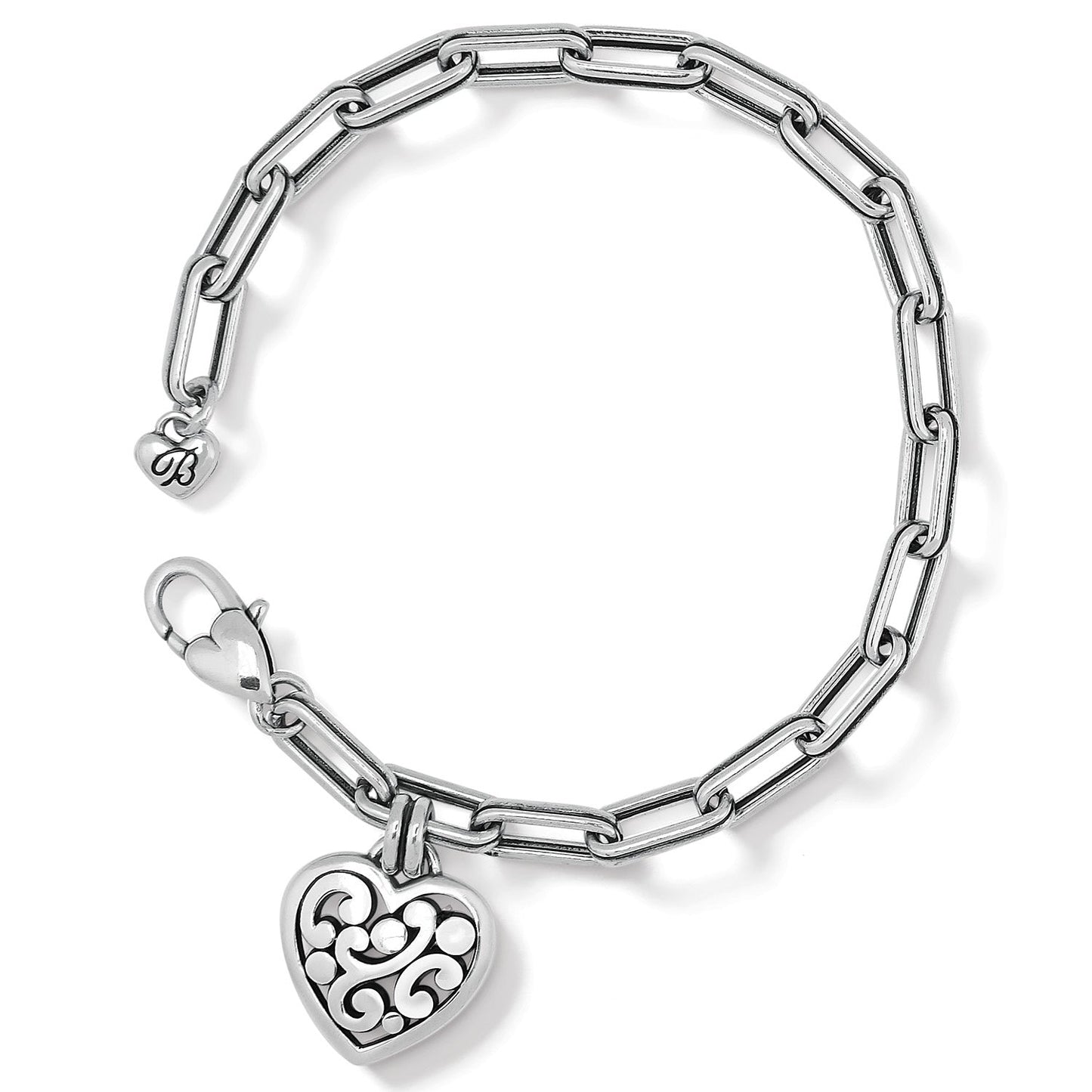 Contempo Heart Chain Bracelet - JF0017 - She Chester