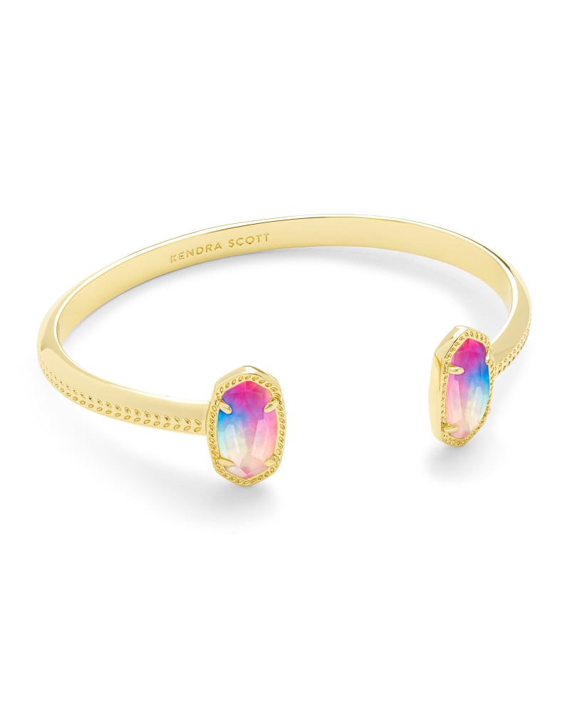 Elton Bracelet Gold/Watercolor Illusion