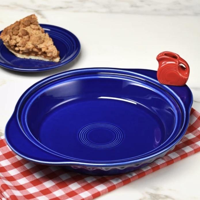 Fiesta Deep Dish Plate With Pitcher Mini