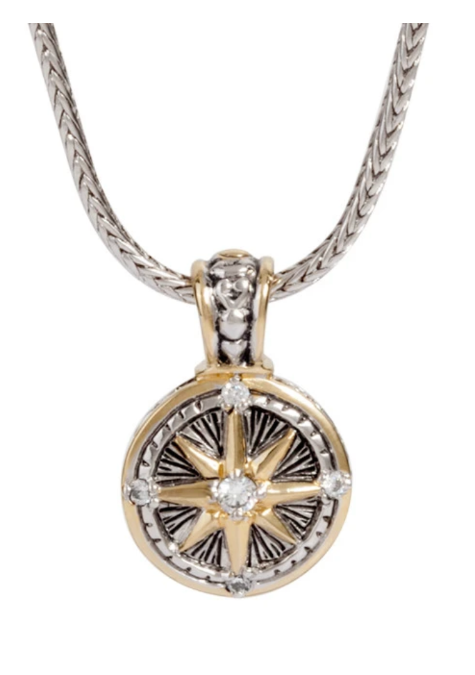 Little Inspirations Compass SLIDER Charm K3672-AF03