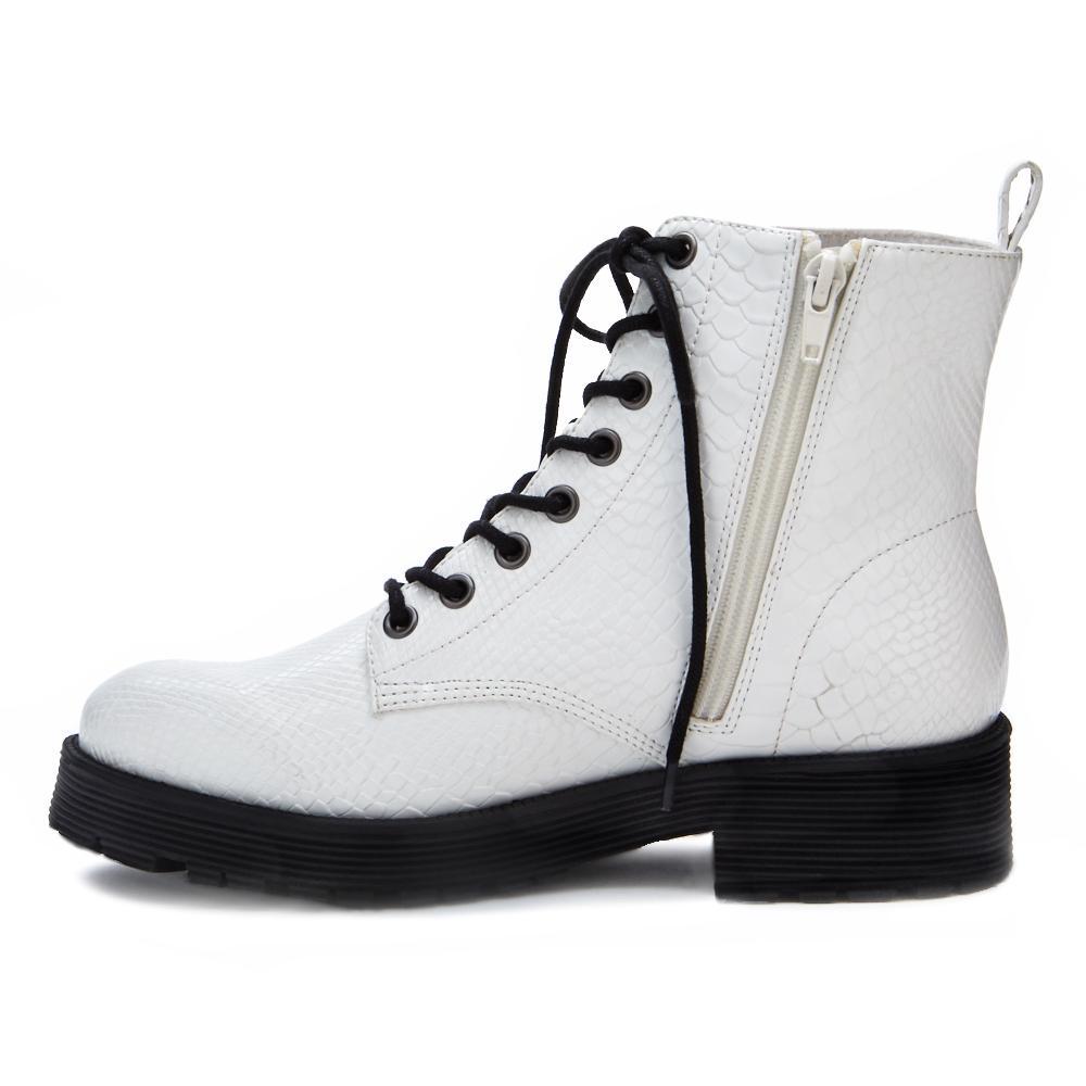 Lotus White Boots
