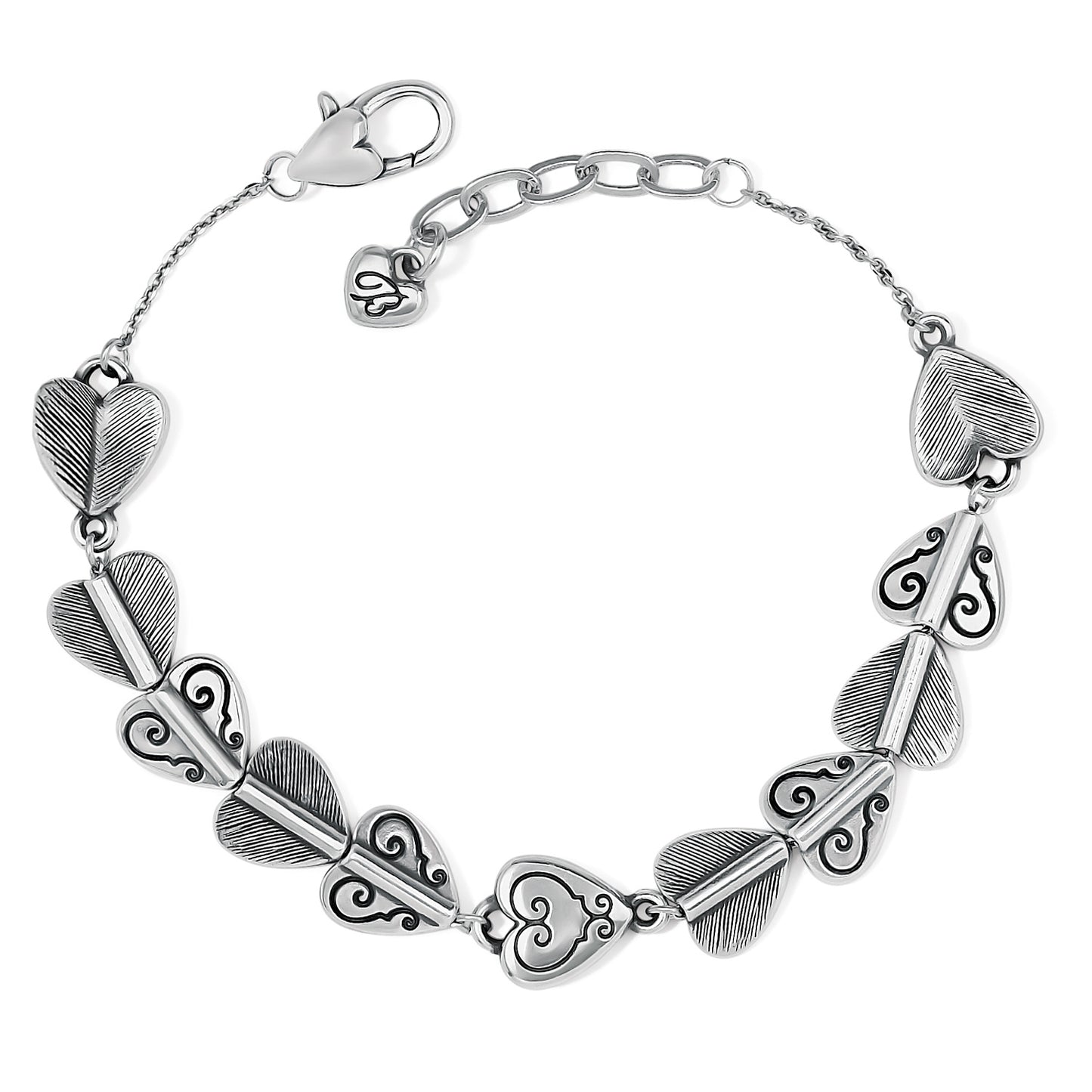 Cascading Heart Bracelet