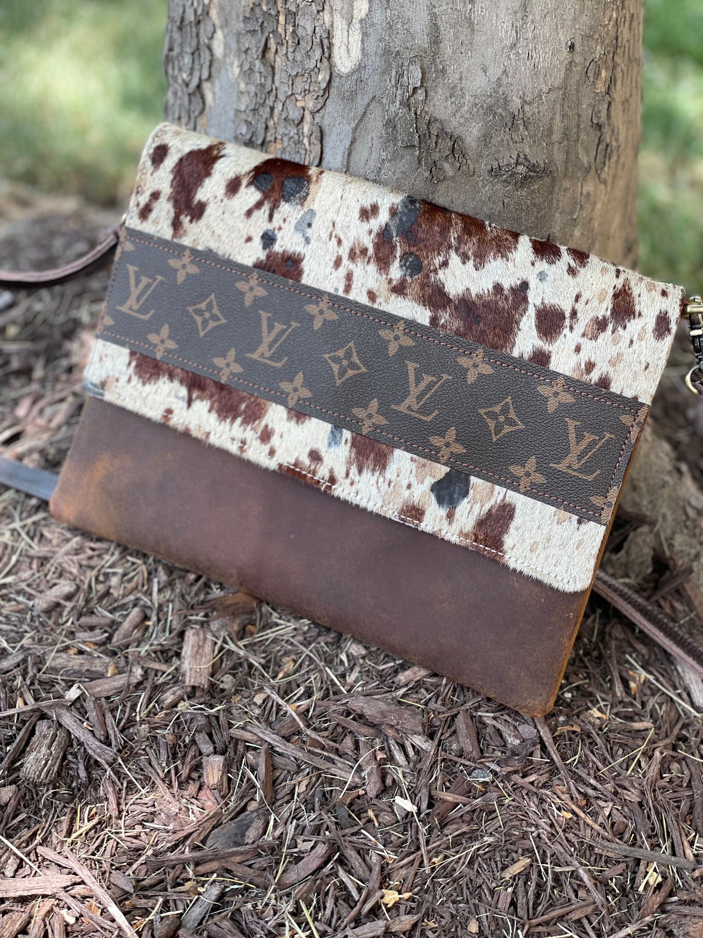 Sweet Emotional - Multi Cow LV Crossbody