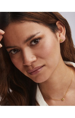 DAVIE PENDANT NECKLACE STERLING SILVER GREEN PERIDOT