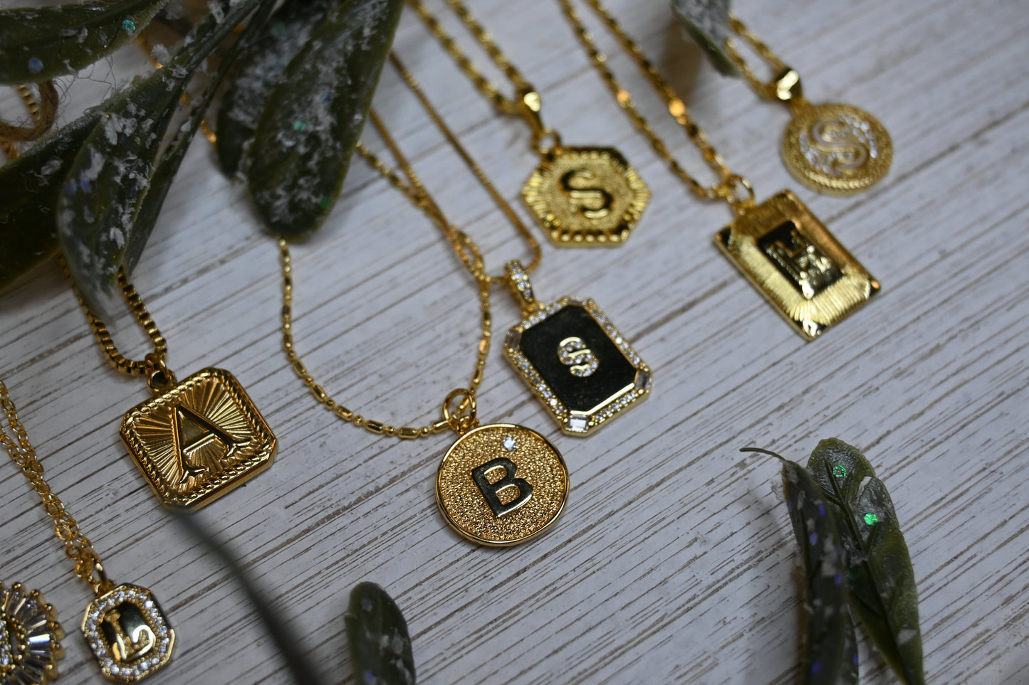 Gemelli Tasha Initial Necklace