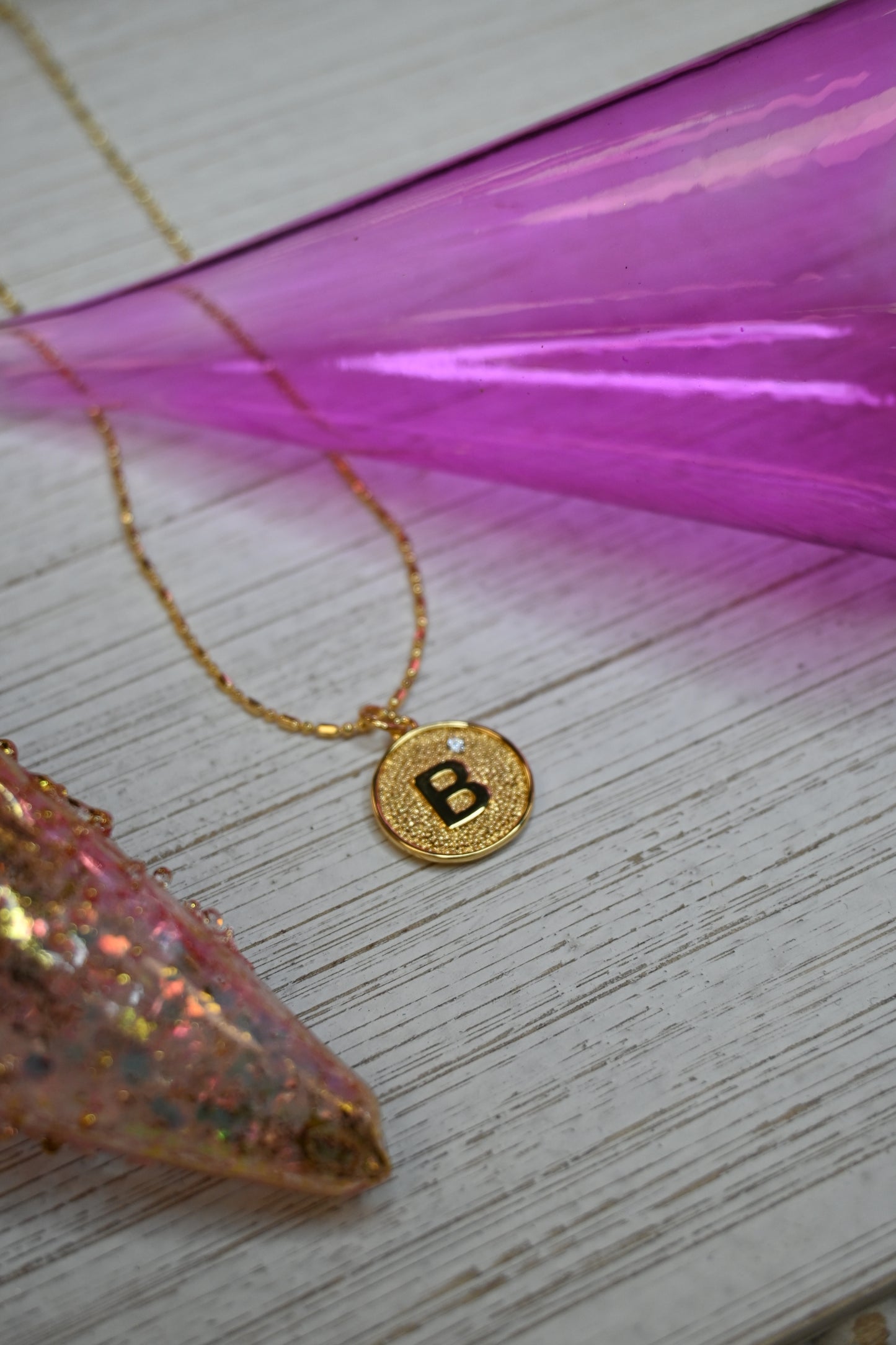 Gemelli Tasha Initial Necklace