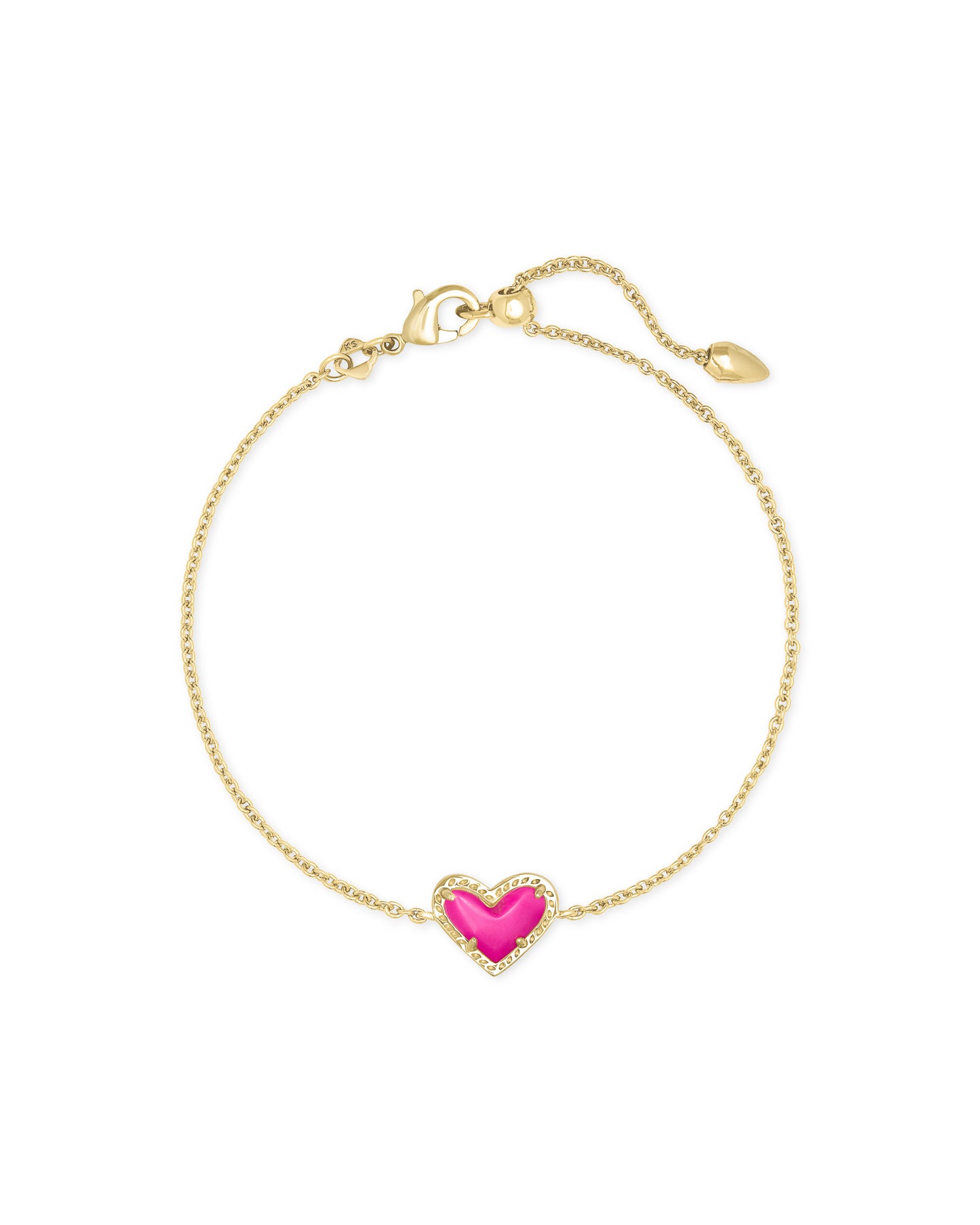 Ari Magenta Gold Bracelet