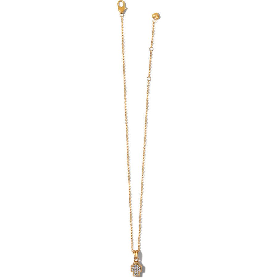 Meridian Zenth Gold Cross Necklace - JM7373 - She Chester