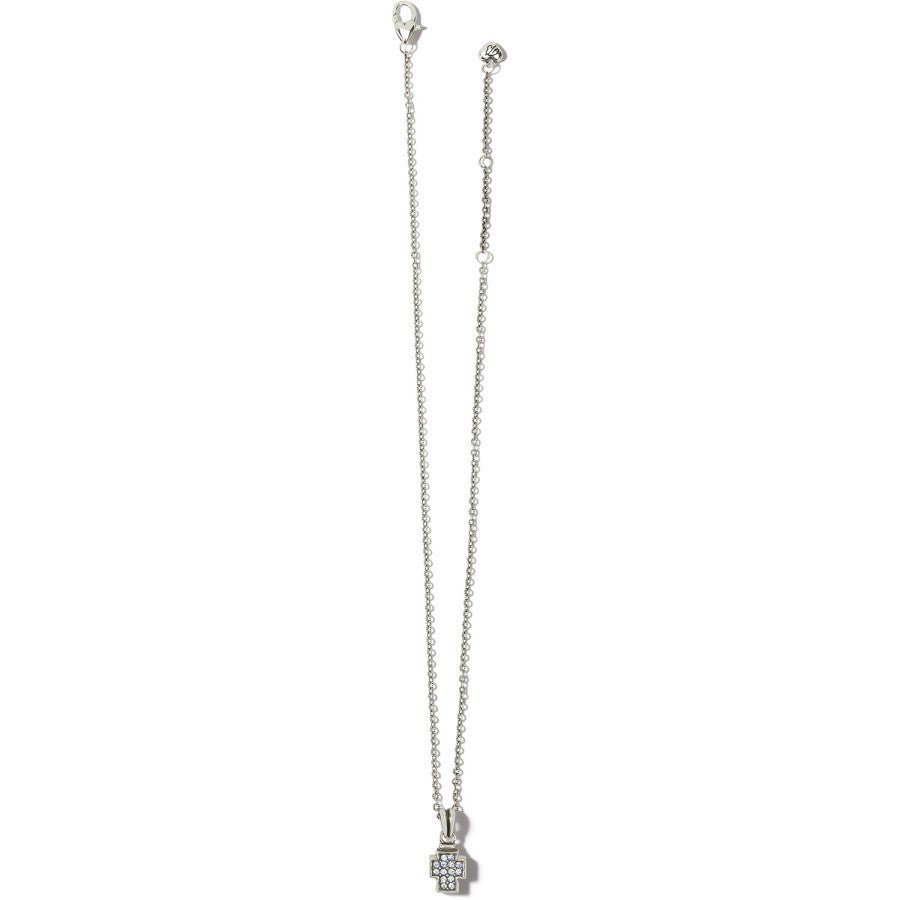 Meridian Zenth Silver Cross Necklace - JM7372 - She Chester