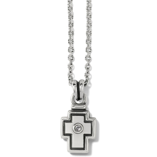 Meridian Zenth Silver Cross Necklace - JM7372 - She Chester
