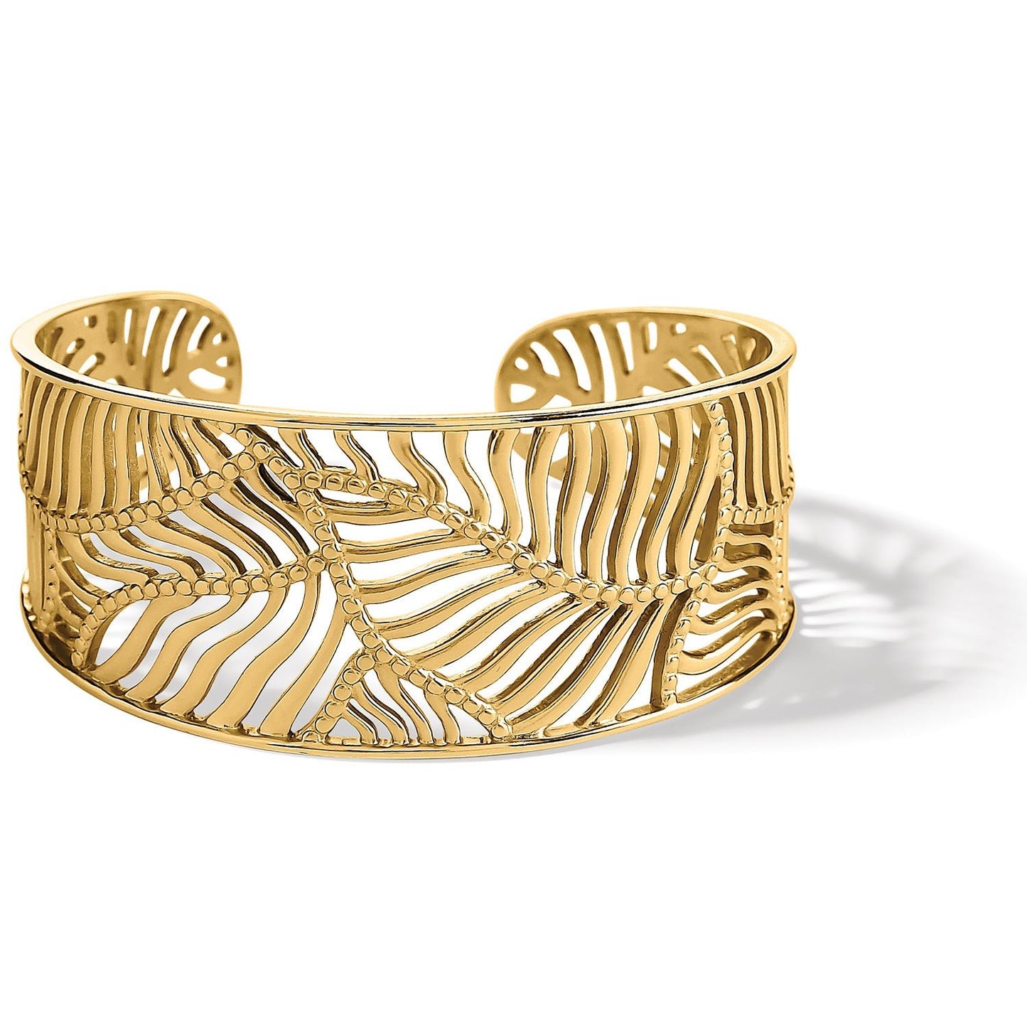Palmetto Gold Leaf Cuff - JF0002 - She Chester