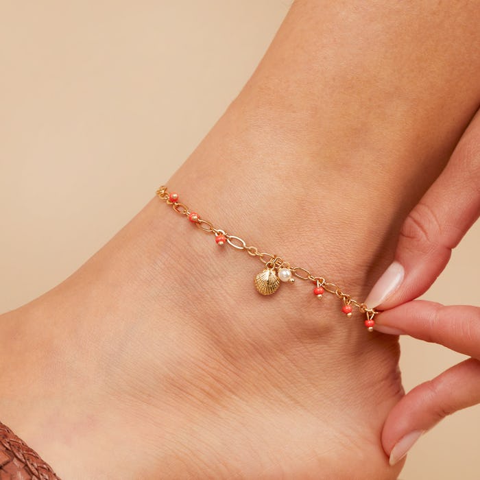 SG Seashell Anklet