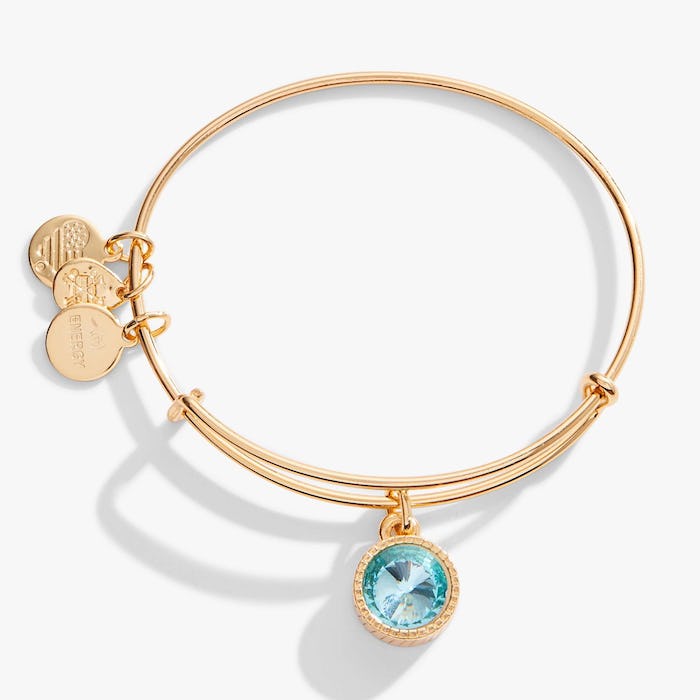 SG March Aquamarine Bangle II - She Chester