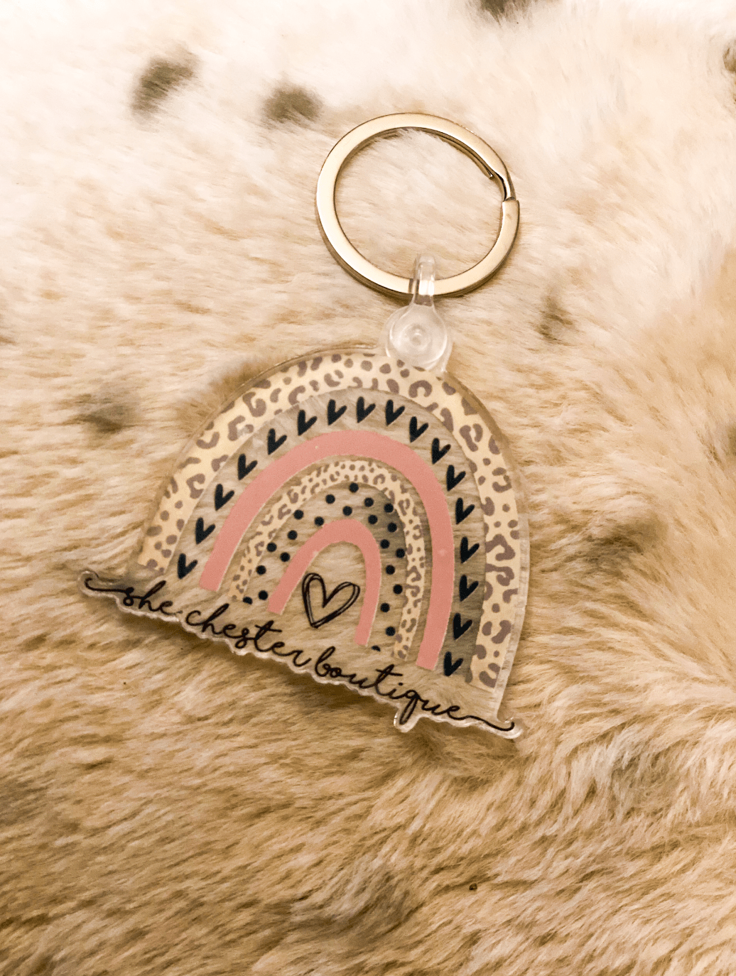 She Chester Rainbow Keychain - She Chester