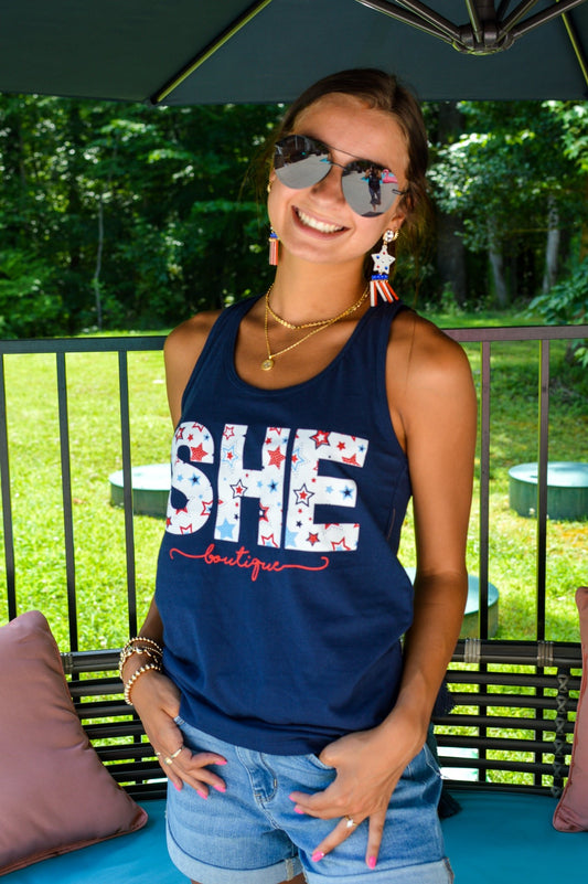 She Patriotic Tank - She Chester