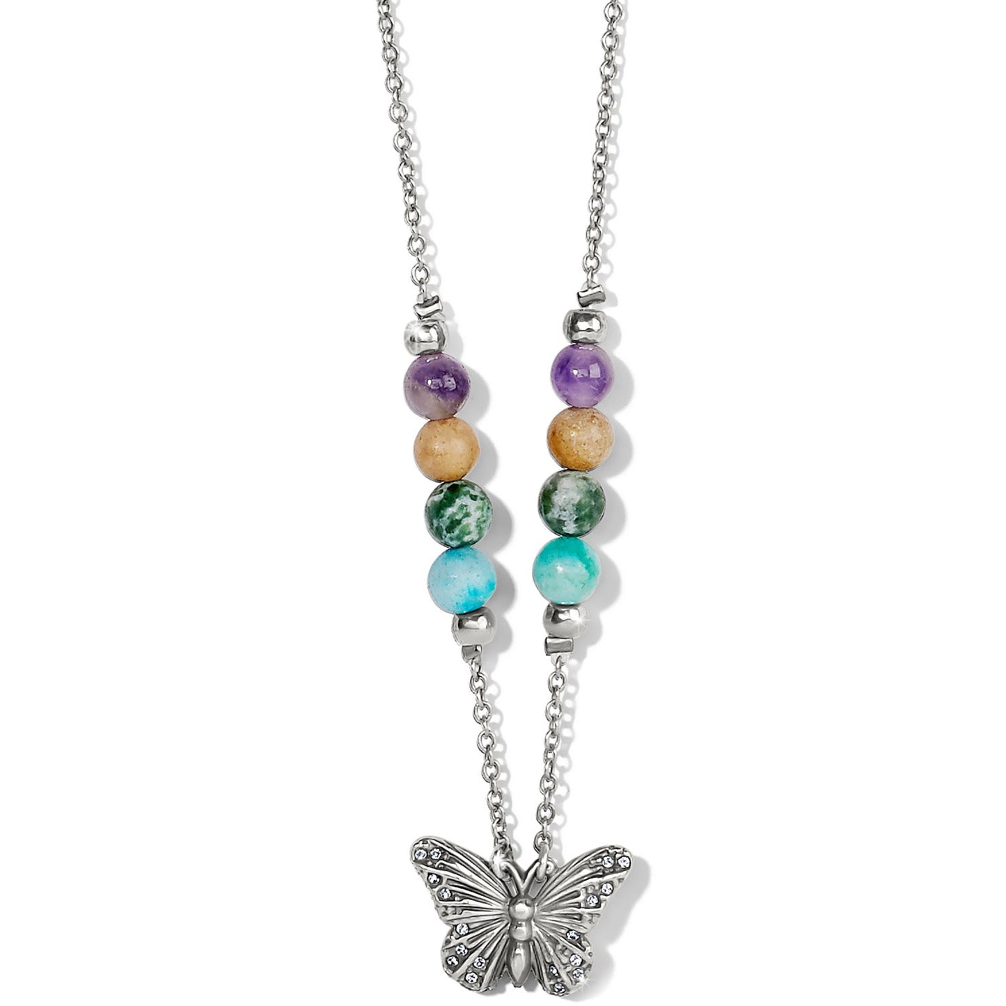 Solstice Hues Butterfly Petite Necklace - She Chester