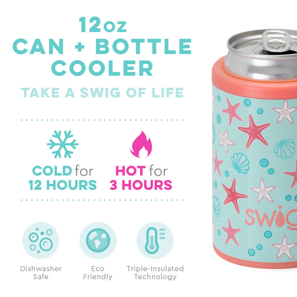 Can + Bottle Cooler 12oz - Starfish