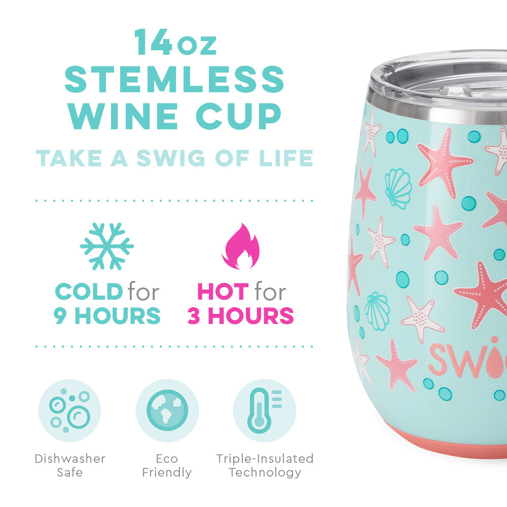 Starfish 14oz Stemless Wine Cup