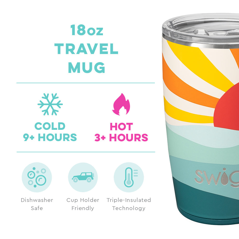 Sun Dance 18oz Travel Mug