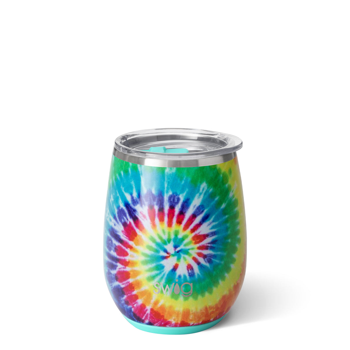 Peace Swirl Stemless Wine Cup (14oz)