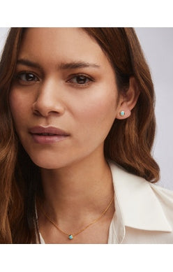 DAVIE PENDANT NECKLACE STERLING SILVER TURQUOISE