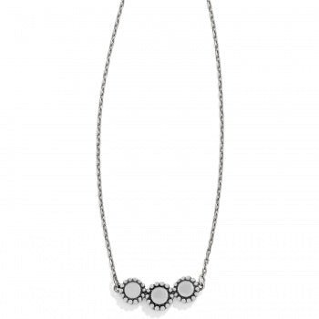 Twinkle Triple Stone Necklace - She Chester