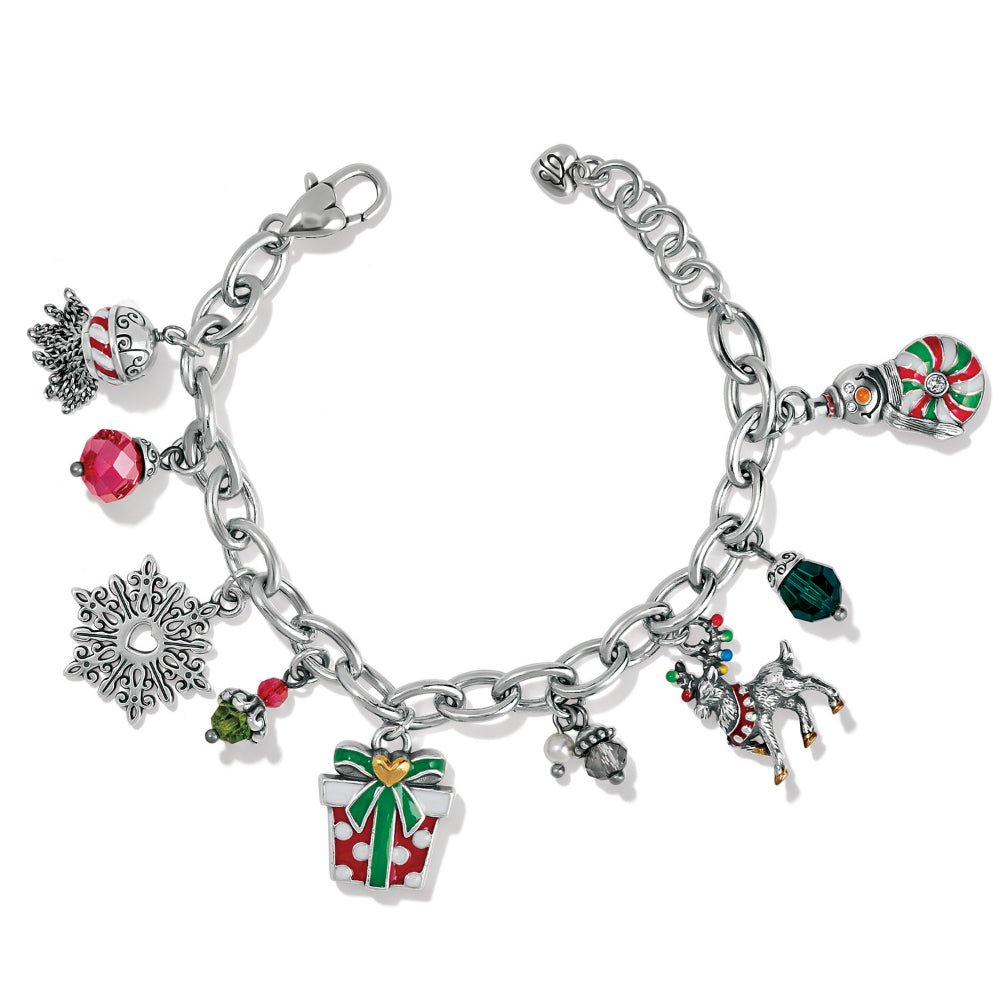Very Merry Christmas Charm Bracelet - JF0022 - She Chester