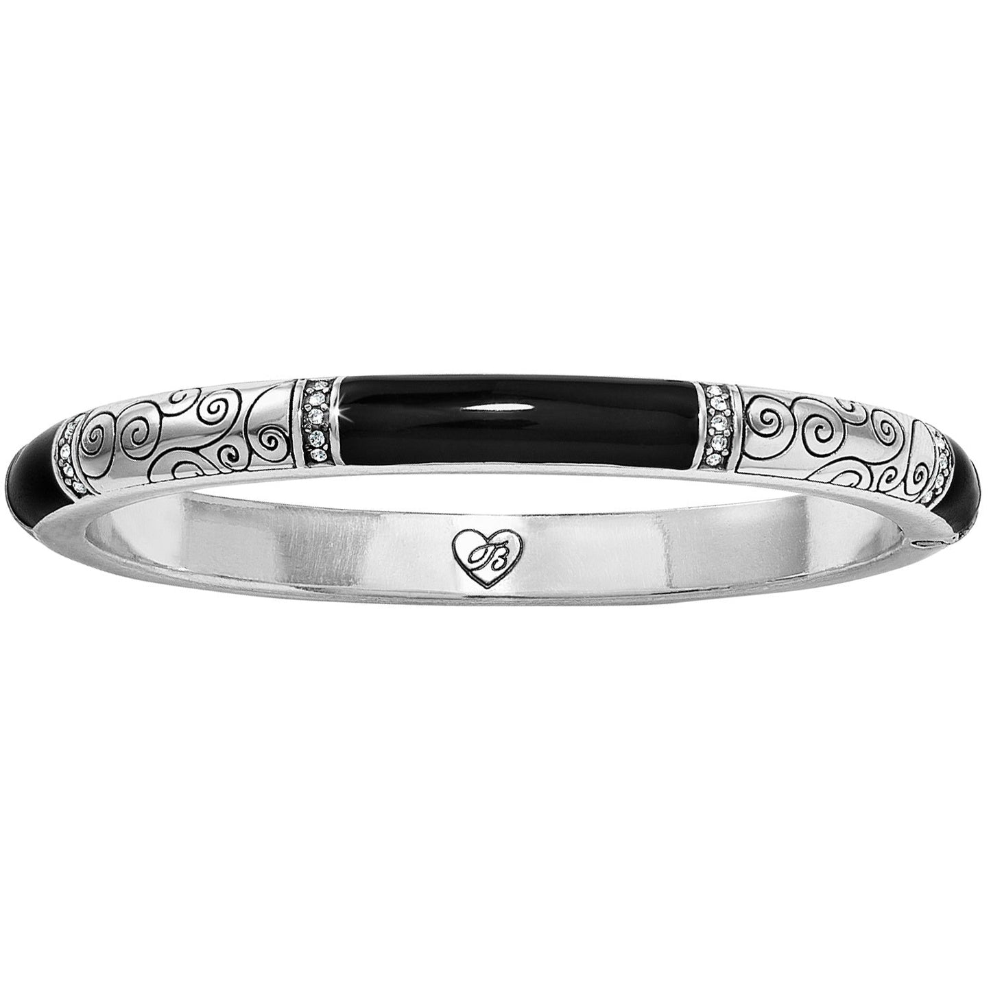 Wiltern Hinge Bangle Black Bracelet - She Chester