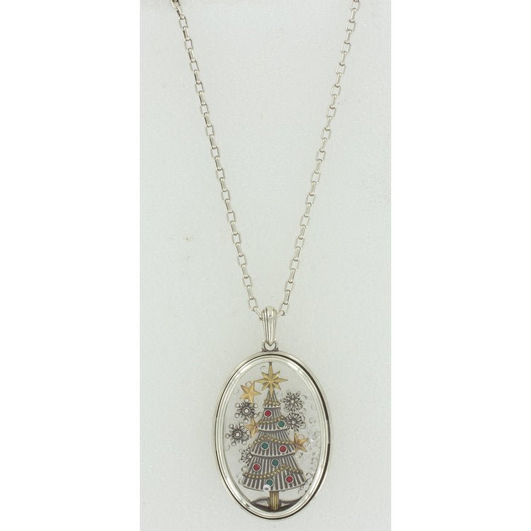 Wonderful Christmas Shaker Long Necklace - JM7317 - She Chester
