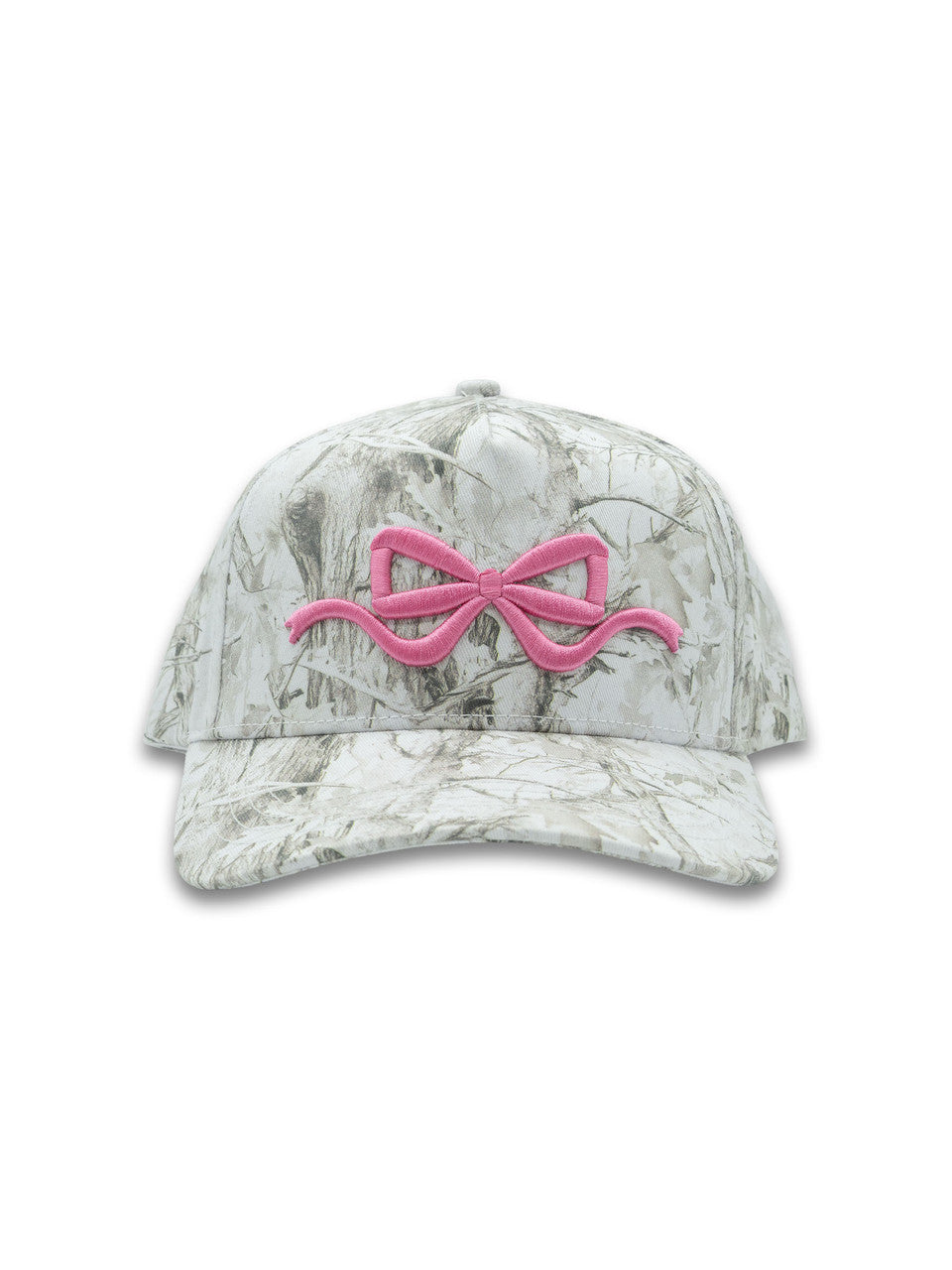 White Camo Bow Hat