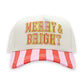 Merry & Bright Pink Baseball Hat