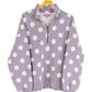 Grey & White Polka Dot Scallop Pull -