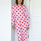 Pink & Red Polka Dot Crew