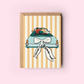 Just Married Dogs in Love Wedding Greeting Card