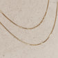 0.5 Box Chain 18k GF - She Chester