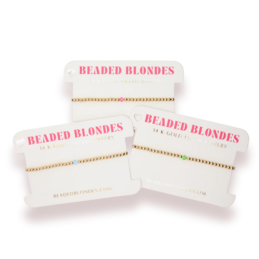 Birthstone Swaroski Bracelet BB