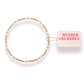 White Hazel Bracelet: Standard 6.75 inch