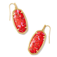 Elle Gold Red Fuschsia