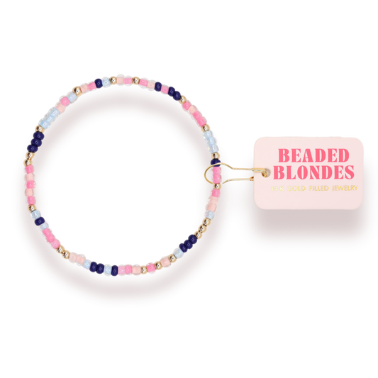 Sails Away Sprinkle Bracelet: Standard 6.75 inch