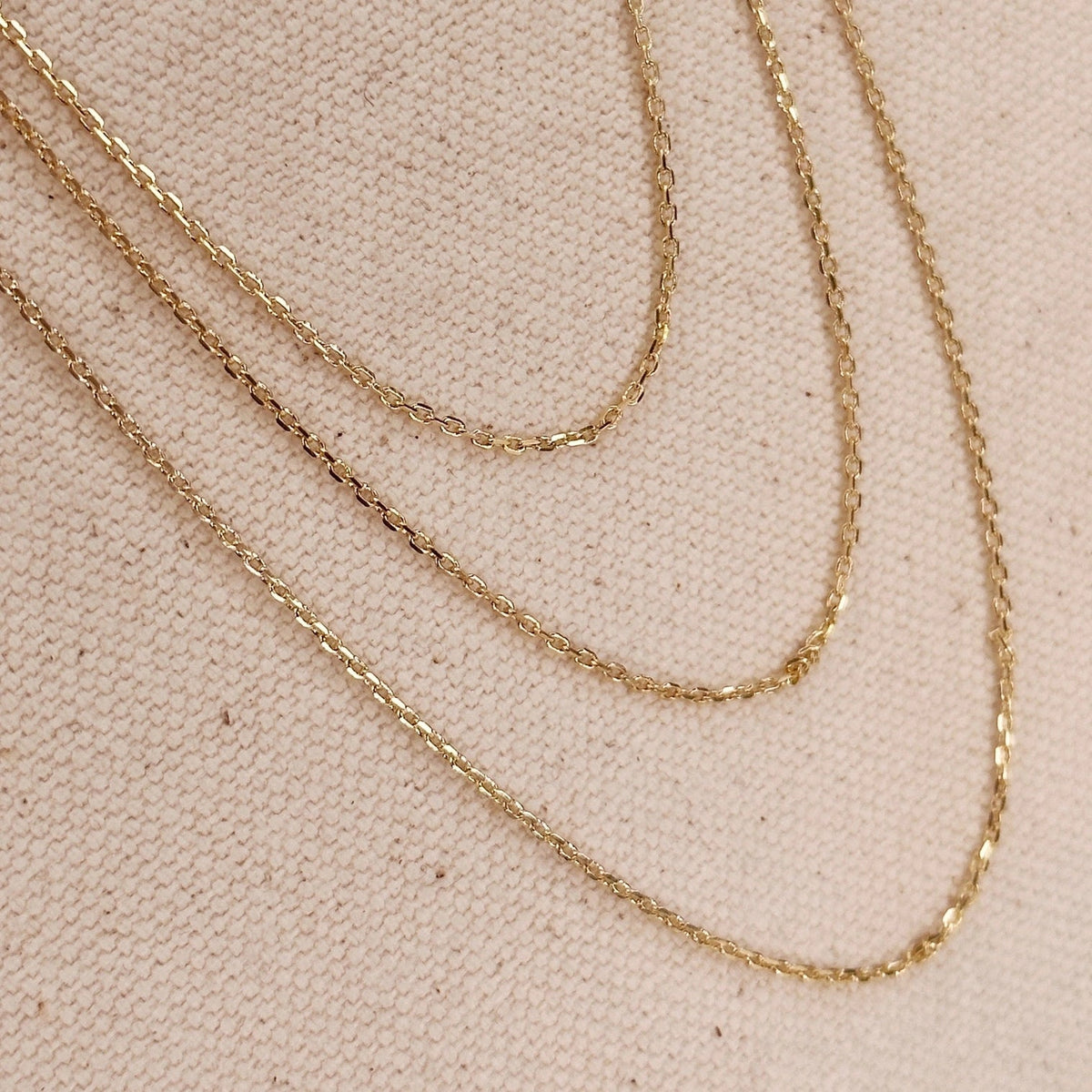 0.9mm Link Chain GF - She Chester